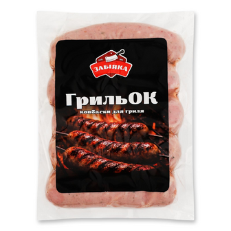 Ковбаски Забіяка ГрильОК для гриля н/к 1 ґ, 100г