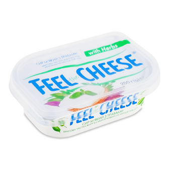 Сир Feel the Cheese з травами 60%, 200г