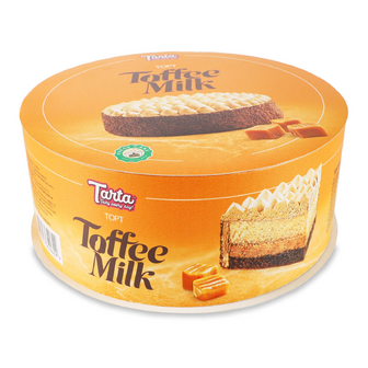 Торт Tarta Toffeе Milk бісквітний, 450г