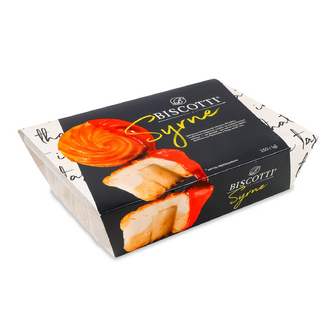 Тістечко Biscotti Сирне бісквітне з сирним смаком, 250г