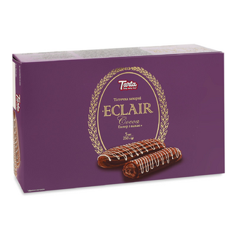 Тістечка Tarta Еклер з какао заварні, 250г