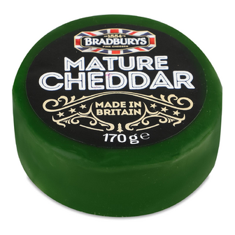 Сир Bradburys Чедер 55%, 170г