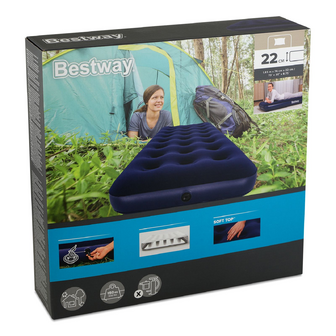 Матрац BestWay Flocked Air Mat 185х76х22 см, шт