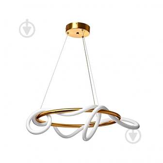 ВИТРИНА! Люстра светодиодная Berger 1x80 Вт LED-модуль золотой 7006-PL-80 Gold
