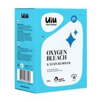 Засіб для виведення плям та кисневий відбілювач UIU Oxygen Bleach & Stain Remover, 15 циклів прання, 300 г