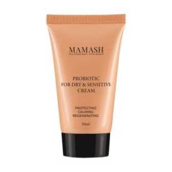 Відновлювальний крем-бальзам для обличчя Mamash Probiotic Face Cream для сухої шкіри, з двома видами пробіотичних комплексів, 50 мл