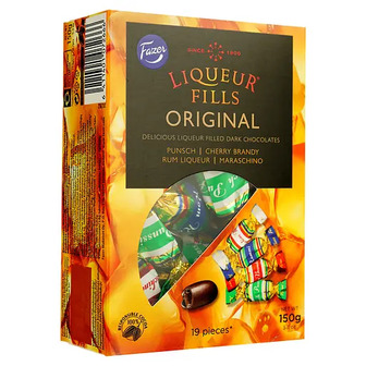 Цукерки Fazer Liqueur Fills з  лікером 150 г