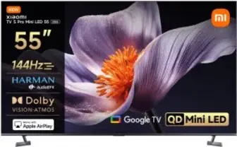 Телевізор MiniLED Xiaomi TV S Pro 55 (Google TV, Wi-Fi, 3840x2160)
