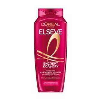 Шампунь L'Oreal Paris Elseve Експерт кольору, для фарбованого або мелірованого волосся, з екстрактом півонії та UV-фільтром, 400 мл