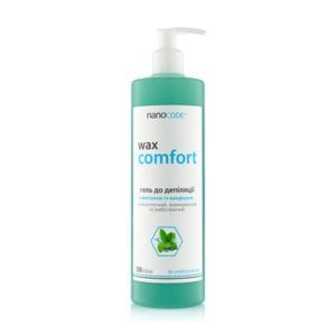 Гель до депіляції NanoCode Wax Comfort Gel з ментолом та камфорою, 250 мл
