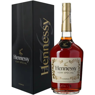 Коньяк Hennessy VS 4 роки витримки, в подарунковій упаковці, 40%, 1 л (9587)