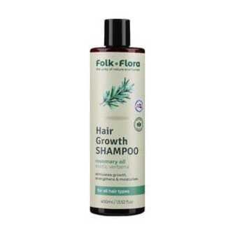 Шампунь для прискорення росту волосся Folk & Flora Hair Growth Shampoo, 400 мл