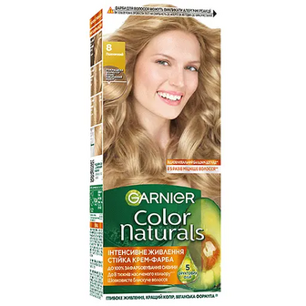 Фарба для волосся Garnier Color Naturals відтінок 8 глибокий пшеничний 110 мл (C4430726)