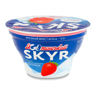 Йогурт Яготинське Skyr полуниця 1,8% стакан, 140г