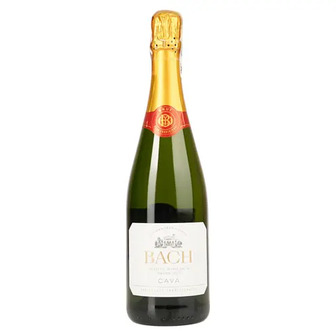 Вино ігристе Bach Cava Extrisimo Brut, біле, брют, 0,75 л