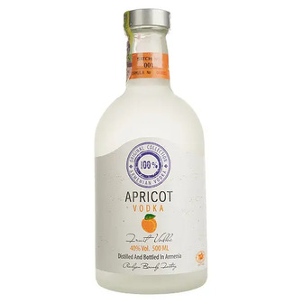 Горілка Hent Apricot, 40%, 0,5 л