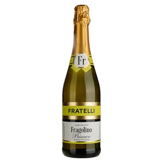 Напій винний Fratelli Fragolino Bianco білий напівсолодкий 6-6.9% 0.75 л