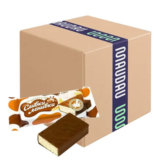 Набір цукерок вафельних Roshen Сливки-Ленивки 1 кг
