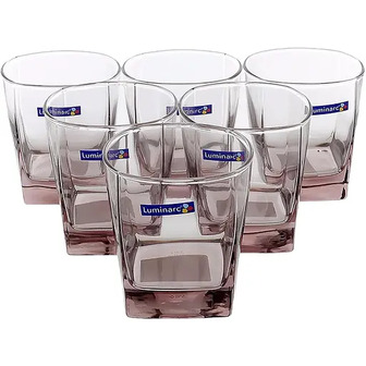 Набір склянок Luminarc Sterling Ice Pink 300 мл 6 шт. (J5388)