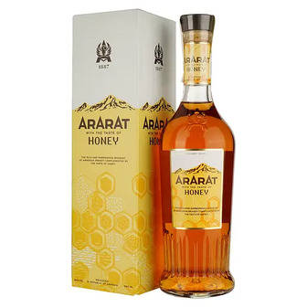Напій алкогольний Ararat Honey 30% 0.5 л у коробці