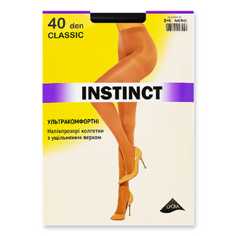 Колготки жіночі Instinct Classic 40 nero р.2, шт