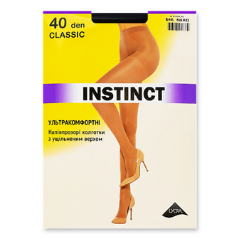 Колготки жіночі Instinct Classic 40 nero р.5, шт