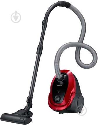 ВИТРИНА! Пылесос Samsung VC07M25E0WR/UK black/red