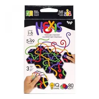 Карткова гра "Hexis" Danko Toys G-HEX-01-01-UC 80 карток, інструкція