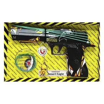 Збірна модель Резинкостріл "DESERT EAGLE PREDATOR" Сувенір-Декор DE-P-UC