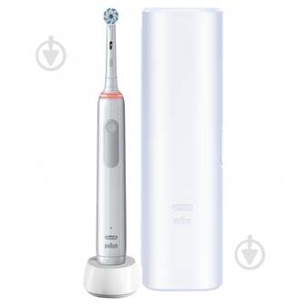 ВИТРИНА! Электрическая зубная щетка Oral-B Pro 3 3500 Sensitive Clean белая + чехол
