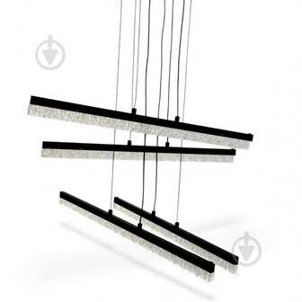 ВИТРИНА! Люстра подвесная LIGHT SET GRIM PL-S 4 черный