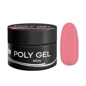 Гель для нігтів Luxton Poly Gel 05 Бежево-рожевий, 30 мл (банка)