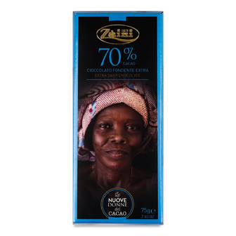 Шоколад чорний Zaini 70%, 75г