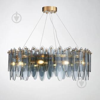ВИТРИНА! Люстра подвесная Crystal Life Mira 8xE14 золото LM2110/8-D60GO