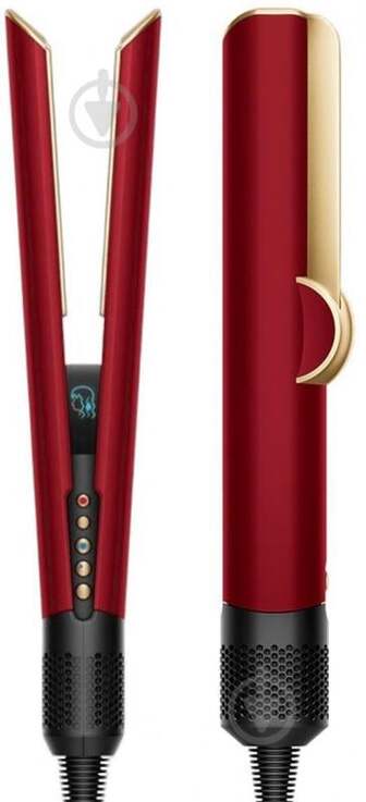 ВИТРИНА! Выпрямитель для волос Dyson Airstrait Red Velvet/Gold (596931-01)
