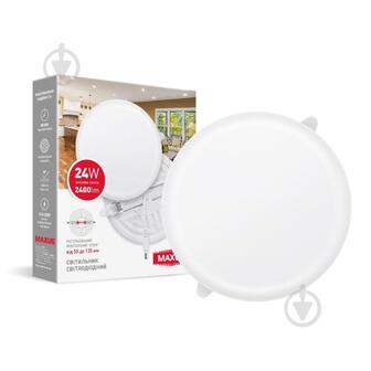 ВИТРИНА! Светильник встраиваемый (Downlight) Maxus 24 Вт 4100 К белый 1-MSP-2441-CA