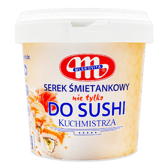 Сир вершковий Mlekovita Для суші і не тільки 23%, 1кг