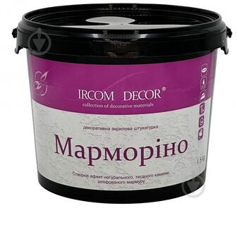 УЦЕНКА! Штукатурка Марморино Ircom Decor 15 кг белый (УЦ №3924)