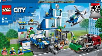 УЦЕНКА! Конструктор LEGO City Полицейский участок 60316 (УЦ №3924)
