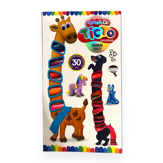 Набір для ліплення Danko toys Master Do Тісто 30 кольорів, шт