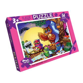 Пазли Danko toys 54 елементів ДТ-ПЗ-05-25 в асортименті, шт