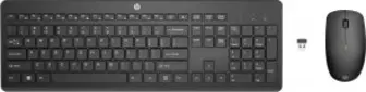Комплект клавіатура+миша HP 235 Wireless Black (1Y4D0UT)