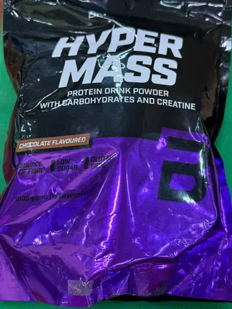Гейнер для набору маси, Hyper Mass, BioTech USA, шоколад, 1000 г