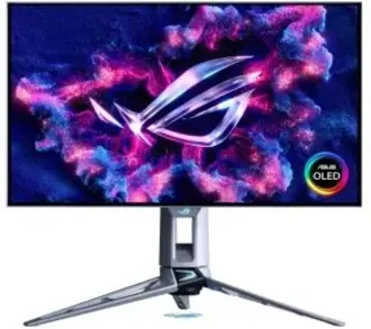Монітор ASUS ROG Swift OLED PG27AQWP-W (90LM0CF2-B01971) - 26.5" WOLED / 2560×1440 / 540 Гц / AMD FreeSync Premium Pro, Nvidia G-Sync Compatible / Pivot / HAS
