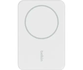 Зовн_АКБ Belkin 5000mAh 7.5W MagSafe (BPD004BTWT) білий