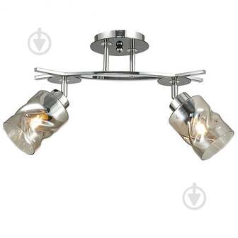 ВИТРИНА! Люстра потолочная Victoria Lighting Porto/PL2 2x60 Вт E27 хром