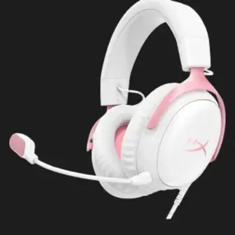 Ігрова гарнітура HyperX Cloud III (White/Pink) (9W1Q4AA) (EU) (Уцінка)