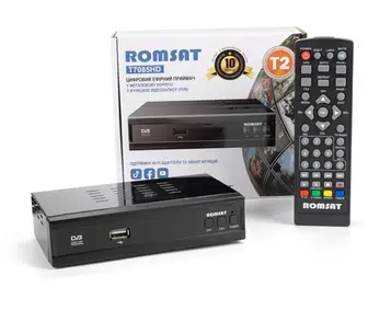 T2-тюнер Romsat T7085HD